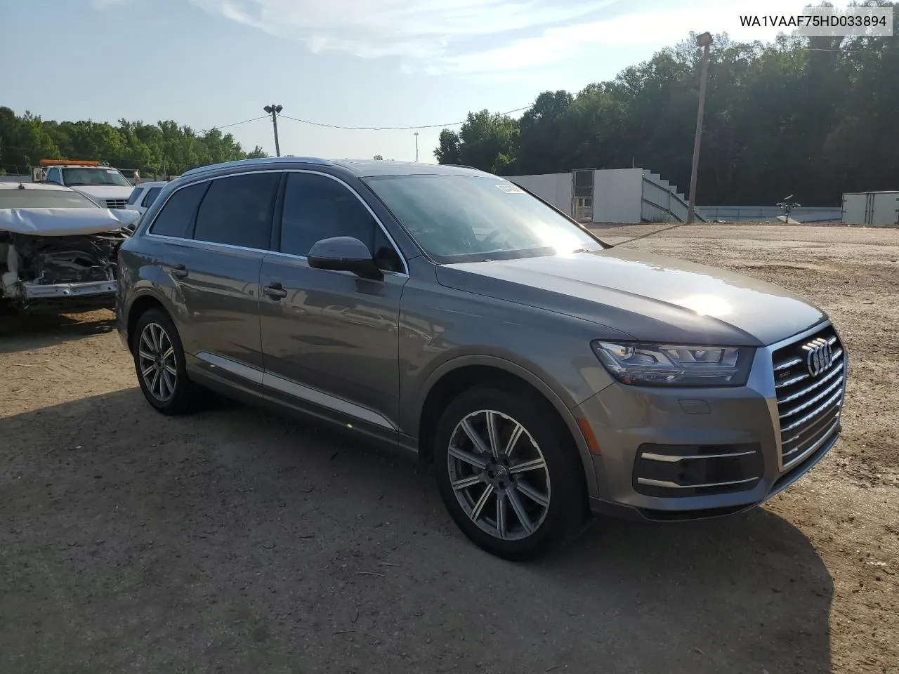 WA1VAAF75HD033894 2017 Audi Q7 Prestige