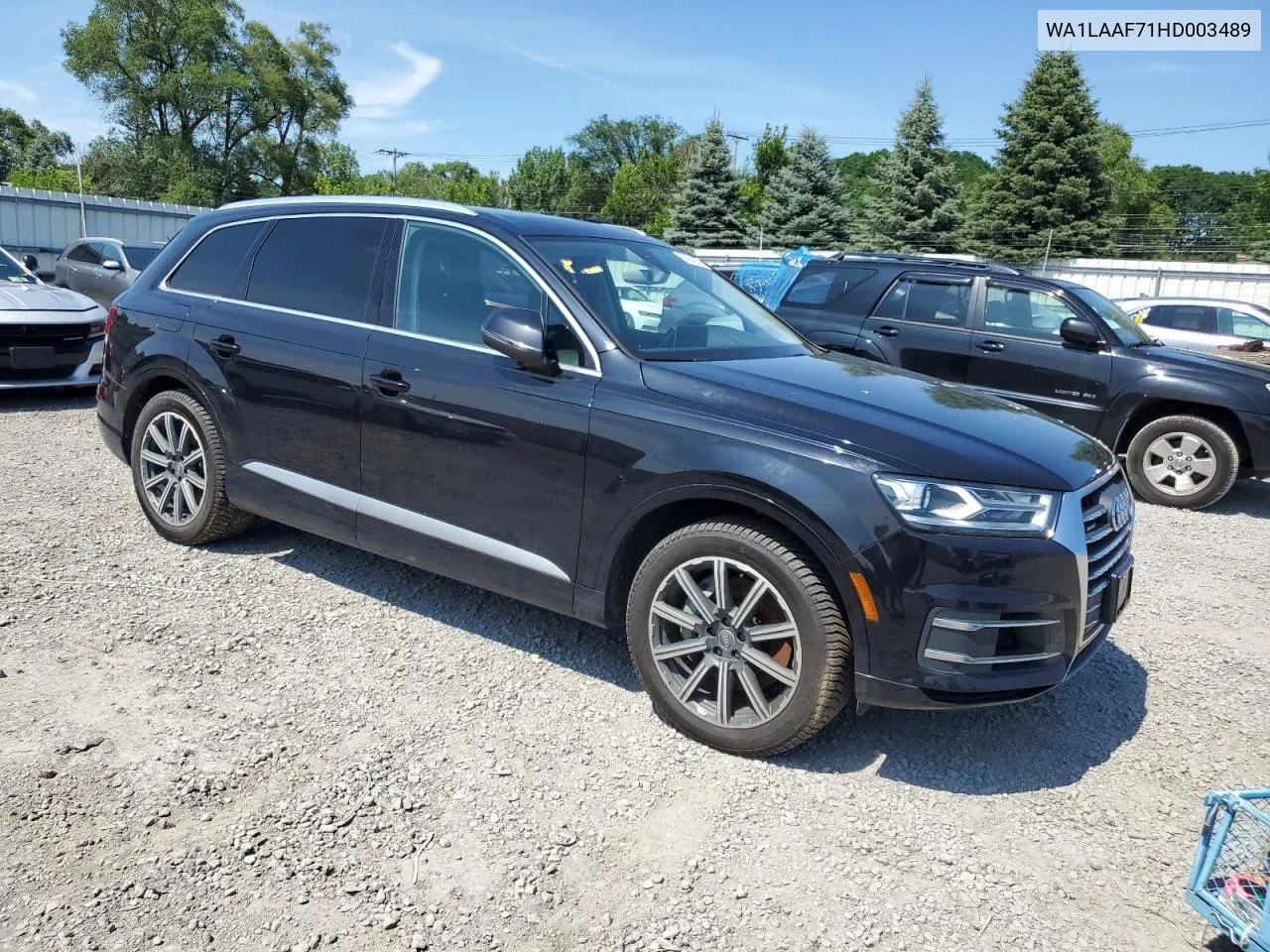 2017 Audi Q7 Premium Plus VIN: WA1LAAF71HD003489 Lot: 60994554