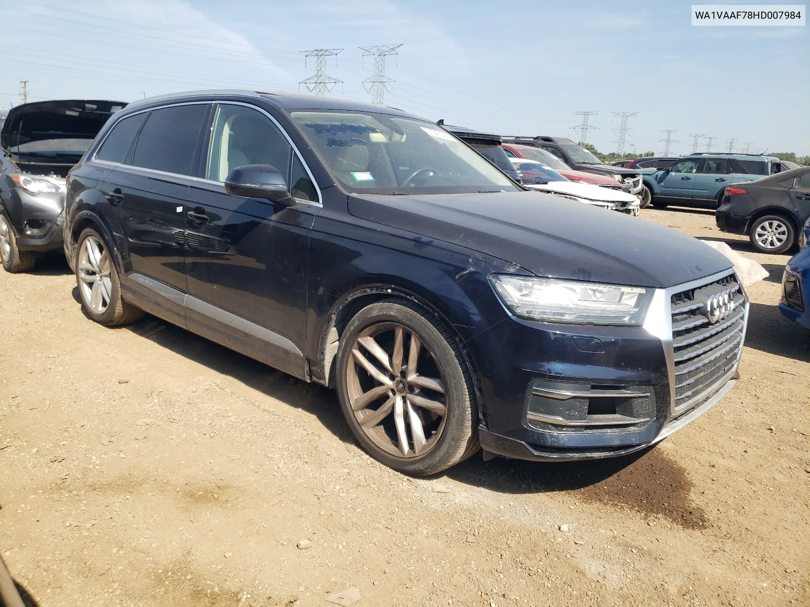 WA1VAAF78HD007984 2017 Audi Q7 Prestige