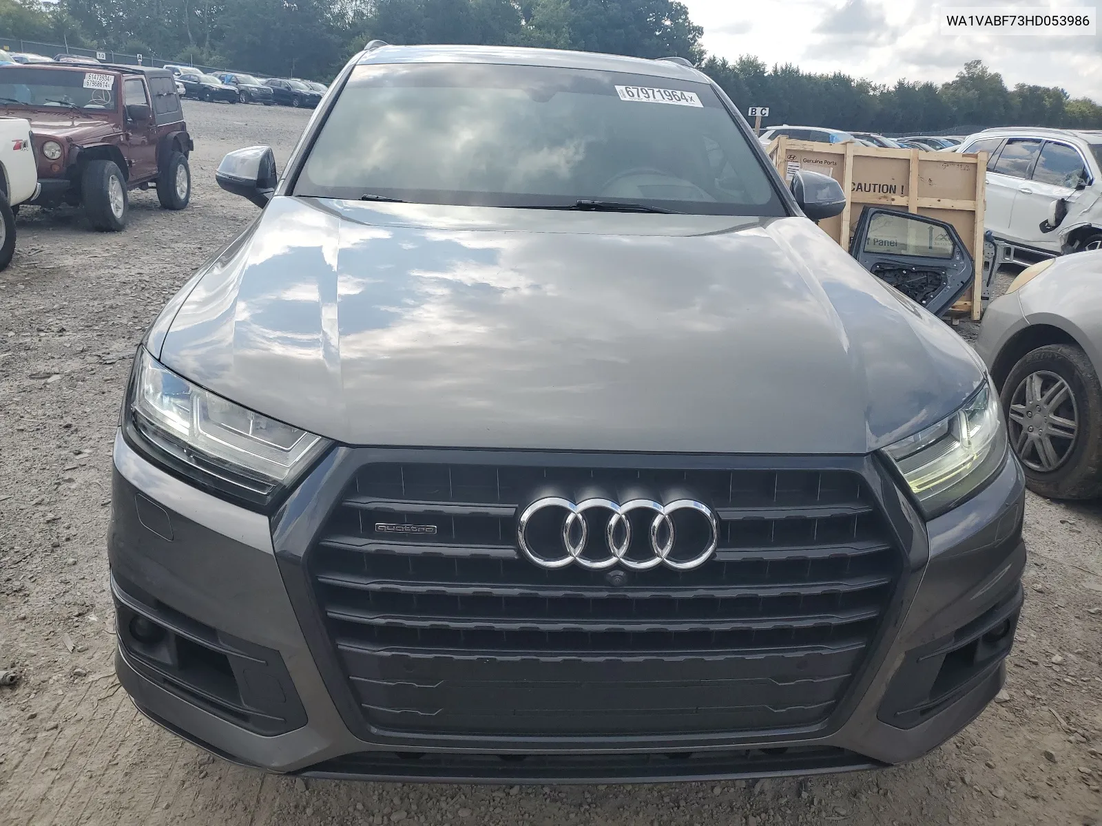 WA1VABF73HD053986 2017 Audi Q7 Prestige