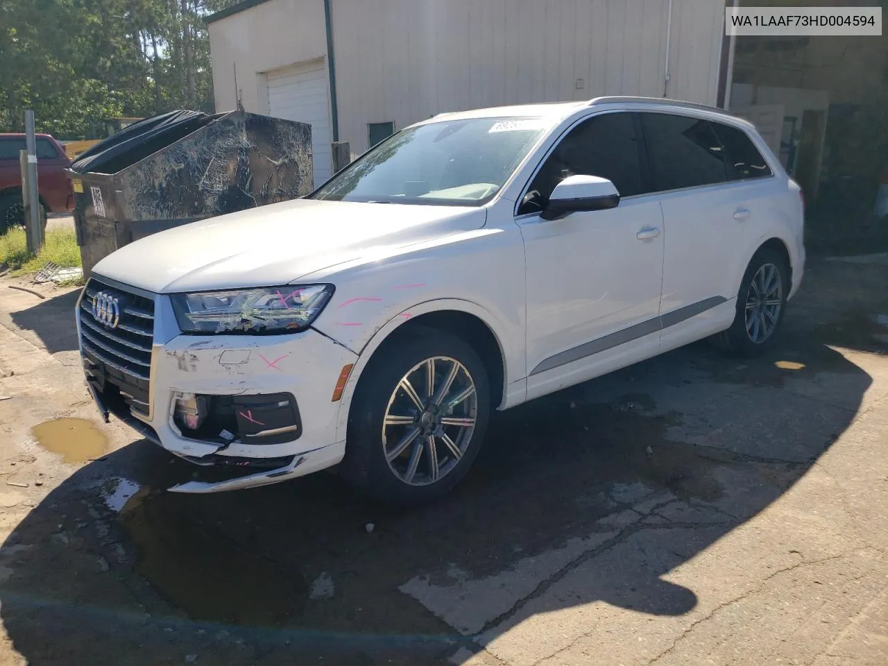 WA1LAAF73HD004594 2017 Audi Q7 Premium Plus