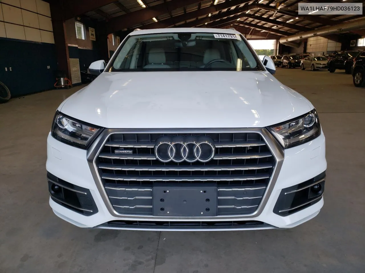 2017 Audi Q7 Premium Plus VIN: WA1LHAF79HD036123 Lot: 71417914