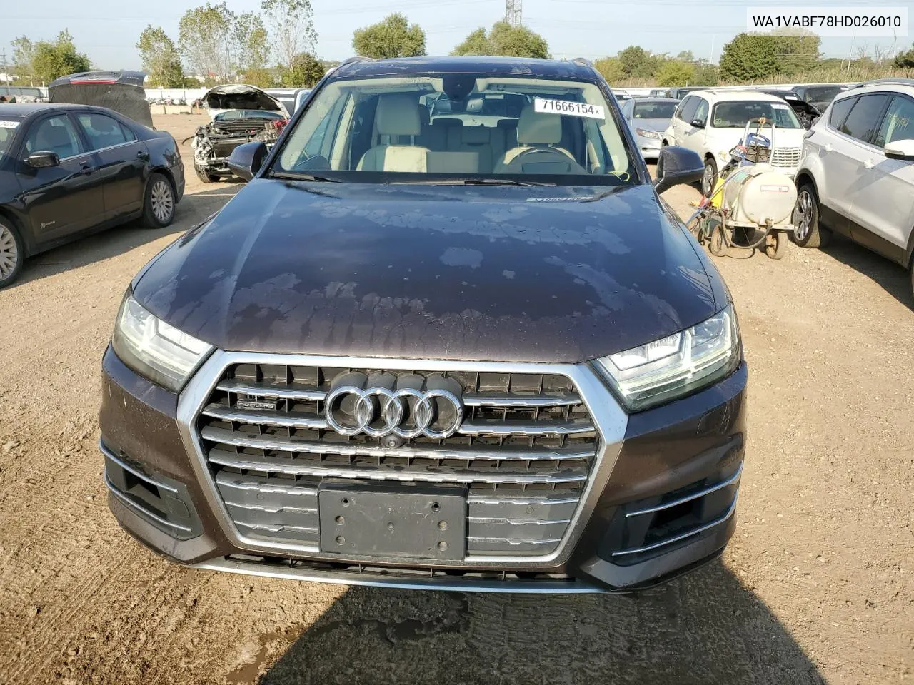 WA1VABF78HD026010 2017 Audi Q7 Prestige