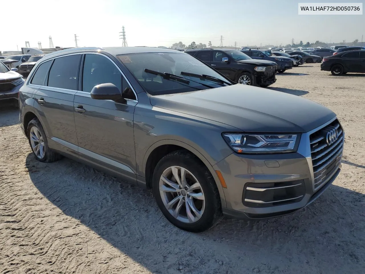 2017 Audi Q7 Premium Plus VIN: WA1LHAF72HD050736 Lot: 71794394