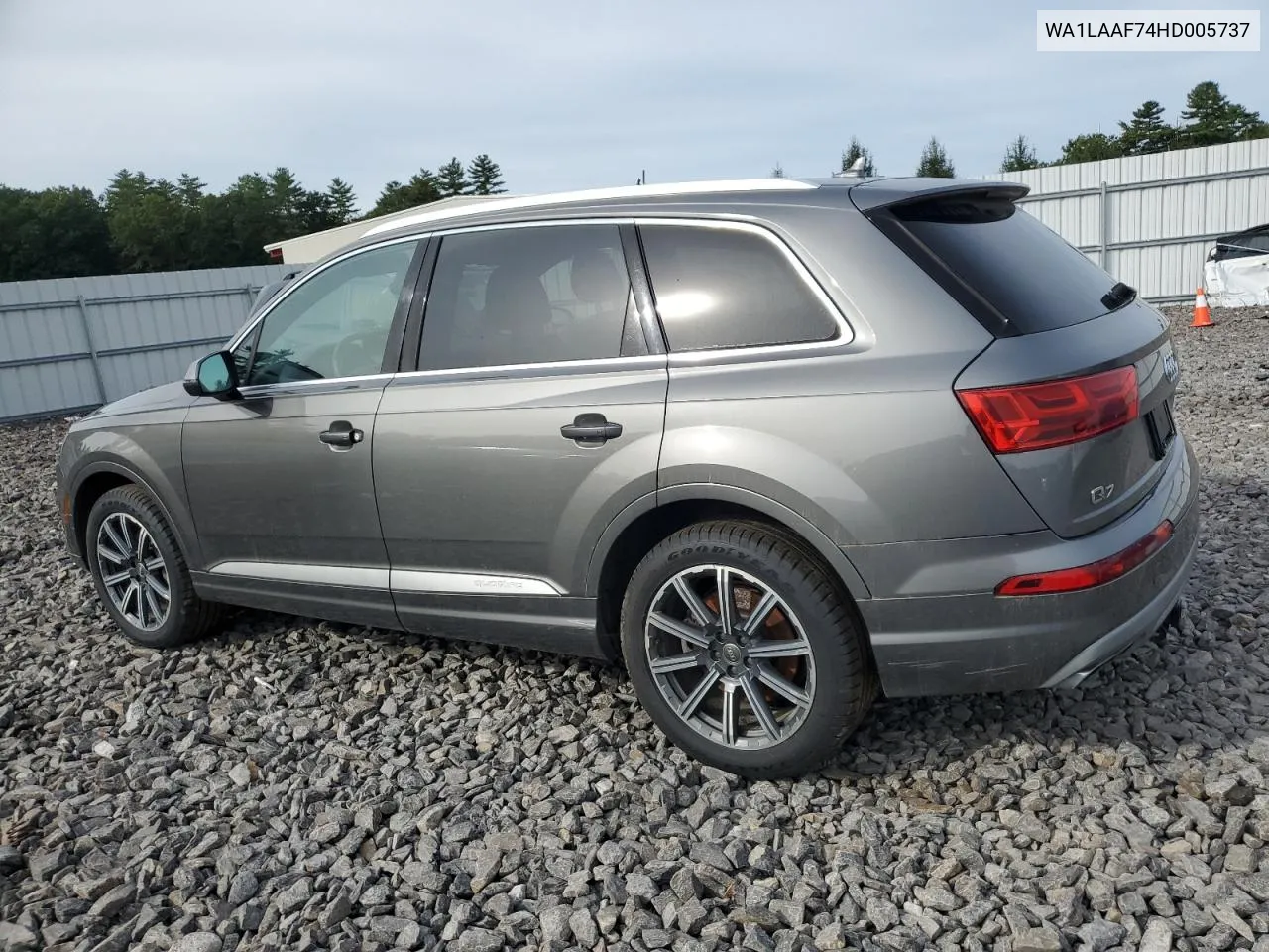 2017 Audi Q7 Premium Plus VIN: WA1LAAF74HD005737 Lot: 72423134