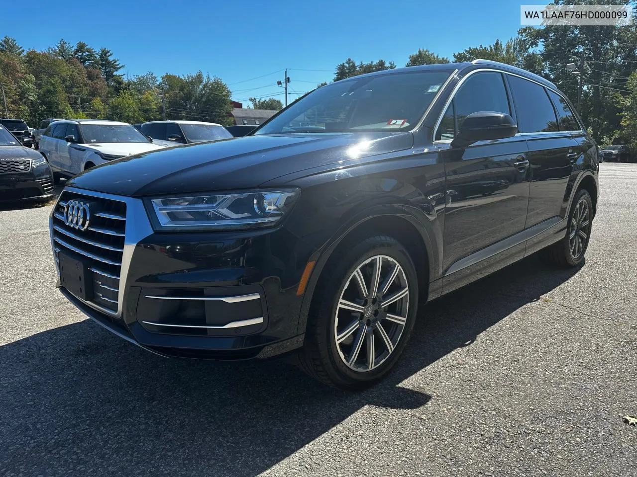 2017 Audi Q7 Premium VIN: WA1LAAF76HD000099 Lot: 72433344