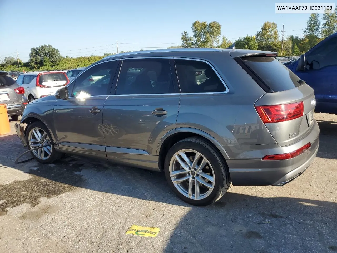 WA1VAAF73HD031108 2017 Audi Q7 Prestige