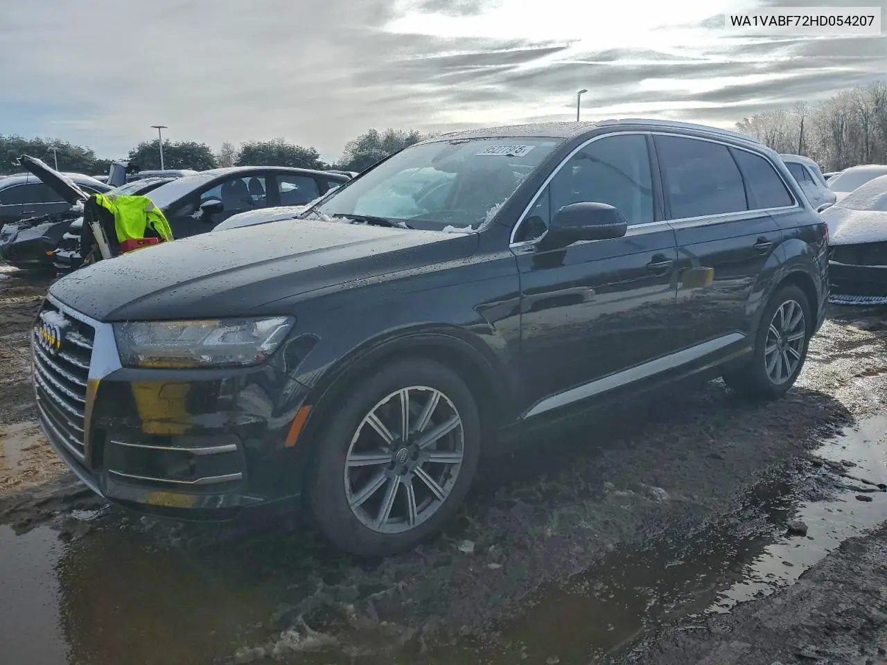 WA1VABF72HD054207 2017 Audi Q7 Prestige