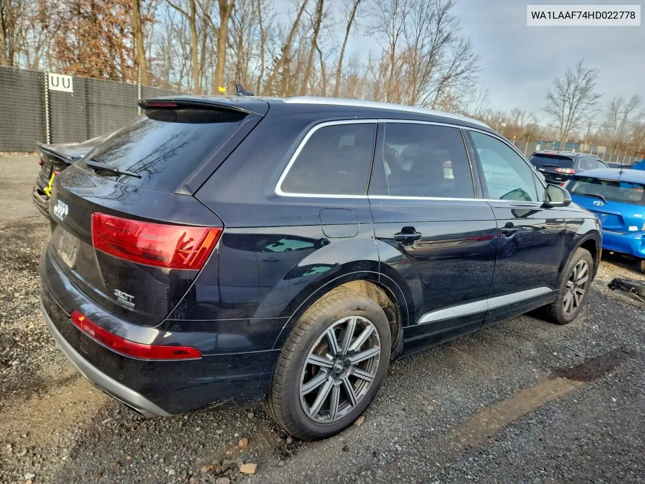 WA1LAAF74HD022778 2017 Audi Q7 Premium Plus