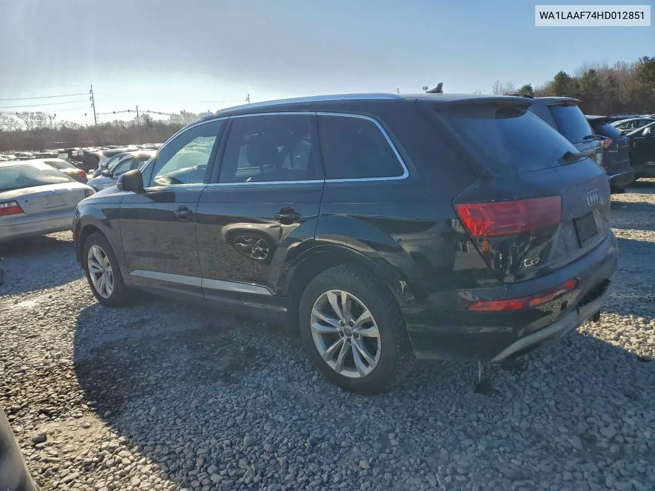 WA1LAAF74HD012851 2017 Audi Q7 Premium Plus