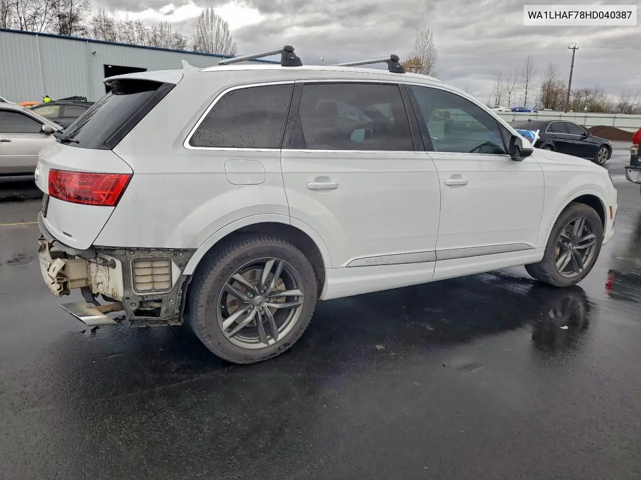 WA1LHAF78HD040387 2017 Audi Q7 Premium Plus