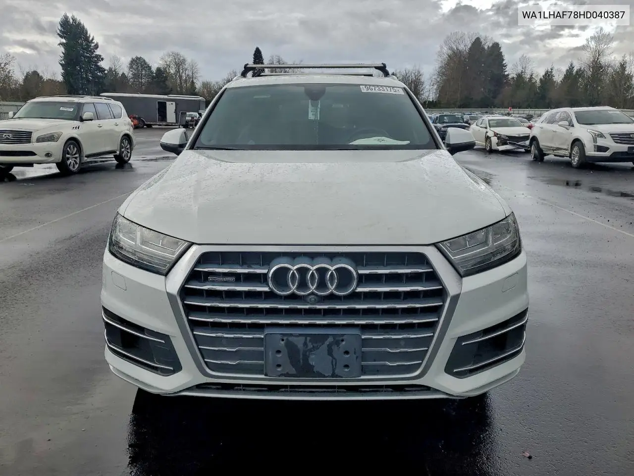 WA1LHAF78HD040387 2017 Audi Q7 Premium Plus