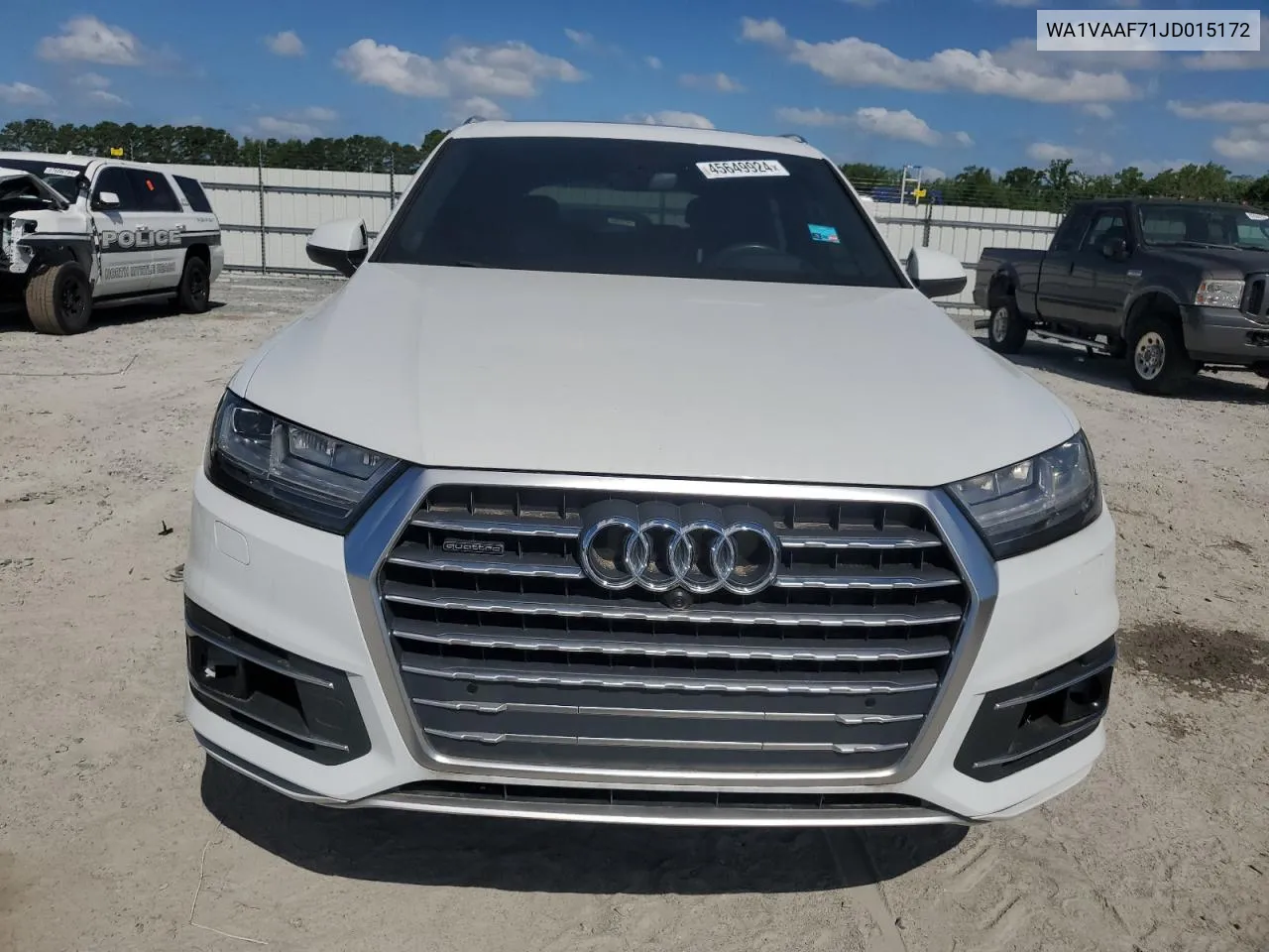 2018 Audi Q7 Prestige VIN: WA1VAAF71JD015172 Lot: 45649924