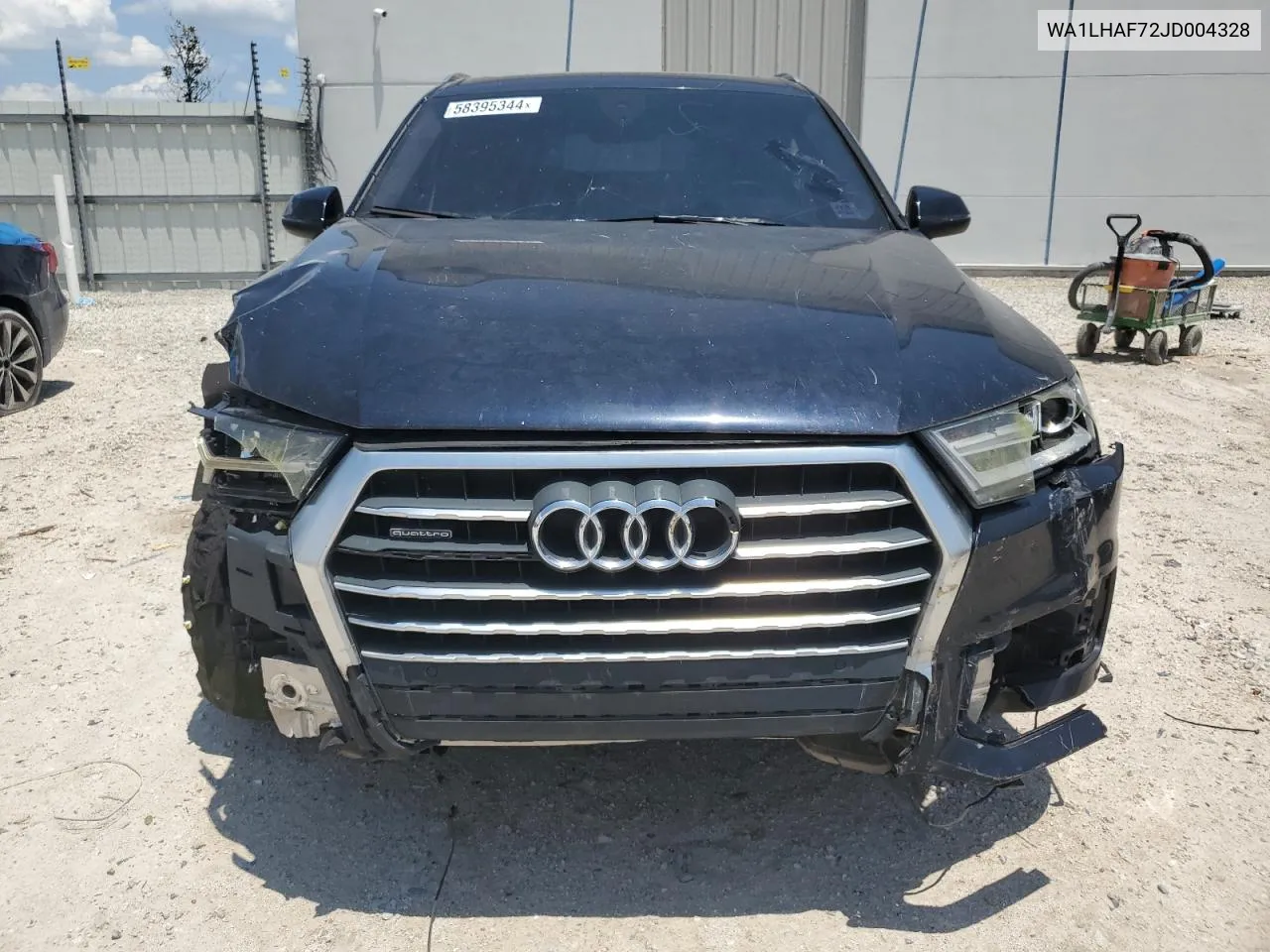 2018 Audi Q7 Premium Plus VIN: WA1LHAF72JD004328 Lot: 58395344