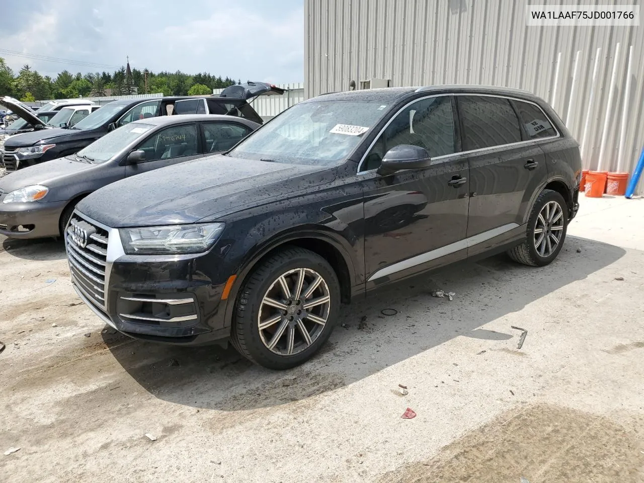 2018 Audi Q7 Premium Plus VIN: WA1LAAF75JD001766 Lot: 59083204