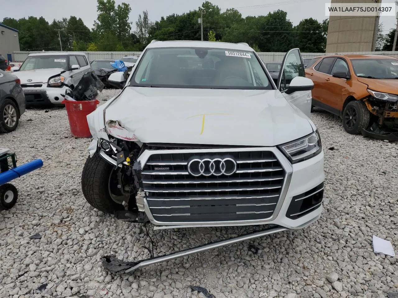 2018 Audi Q7 Premium Plus VIN: WA1LAAF75JD014307 Lot: 59312844