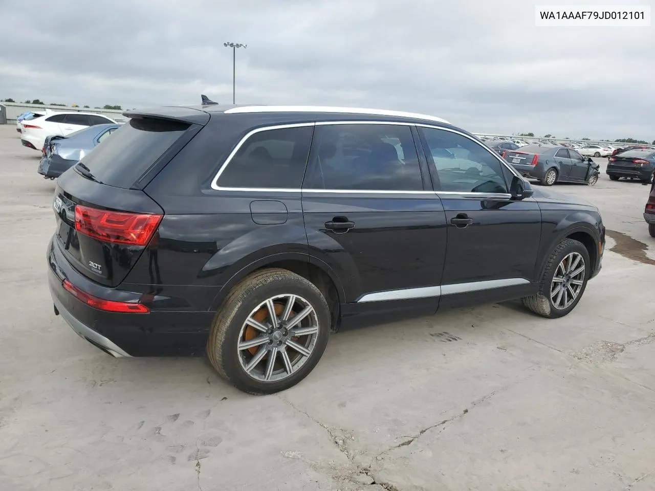 2018 Audi Q7 Premium VIN: WA1AAAF79JD012101 Lot: 59394734