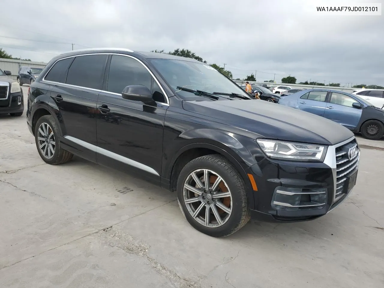 2018 Audi Q7 Premium VIN: WA1AAAF79JD012101 Lot: 59394734