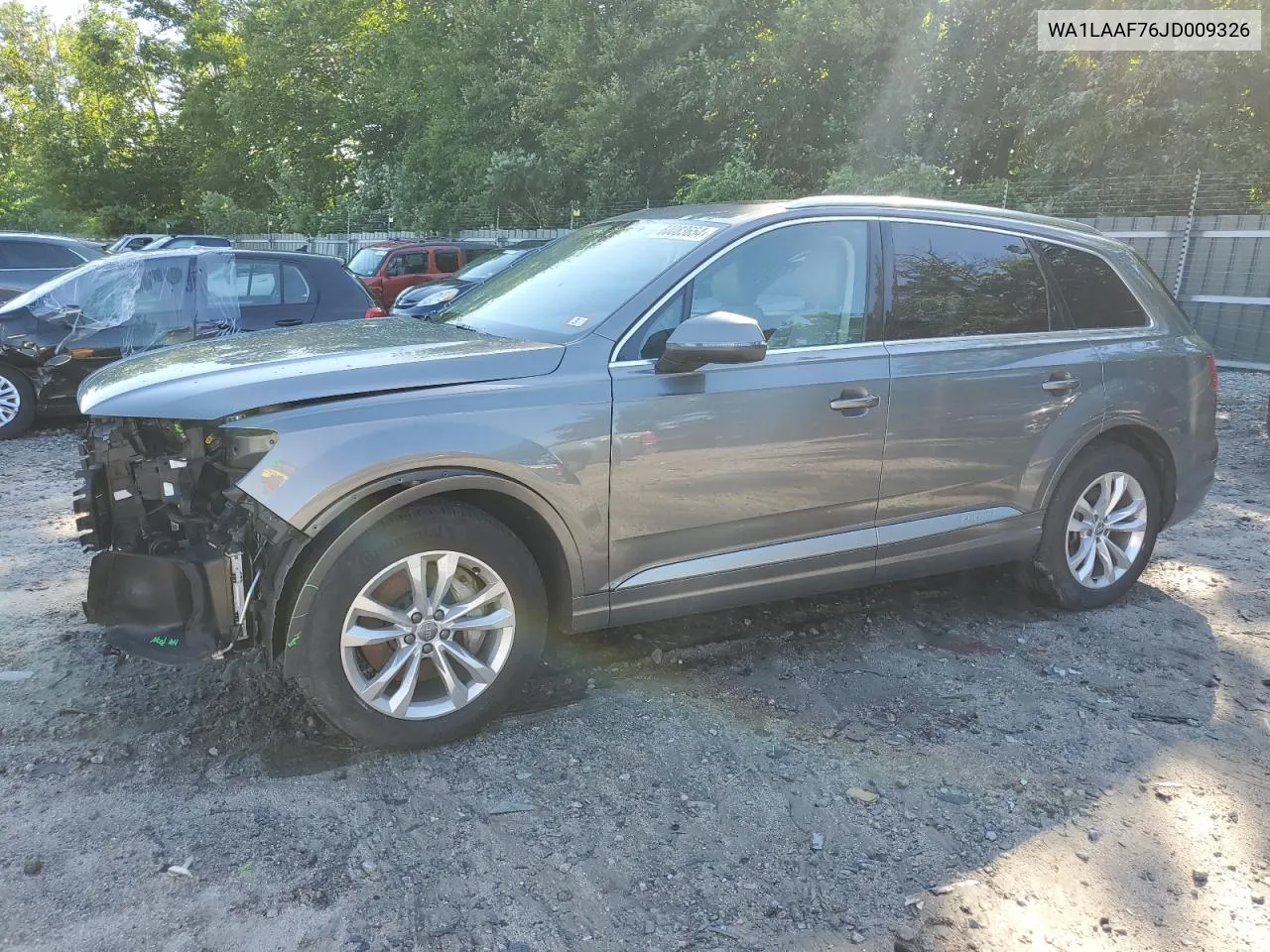 2018 Audi Q7 Premium Plus VIN: WA1LAAF76JD009326 Lot: 60083654