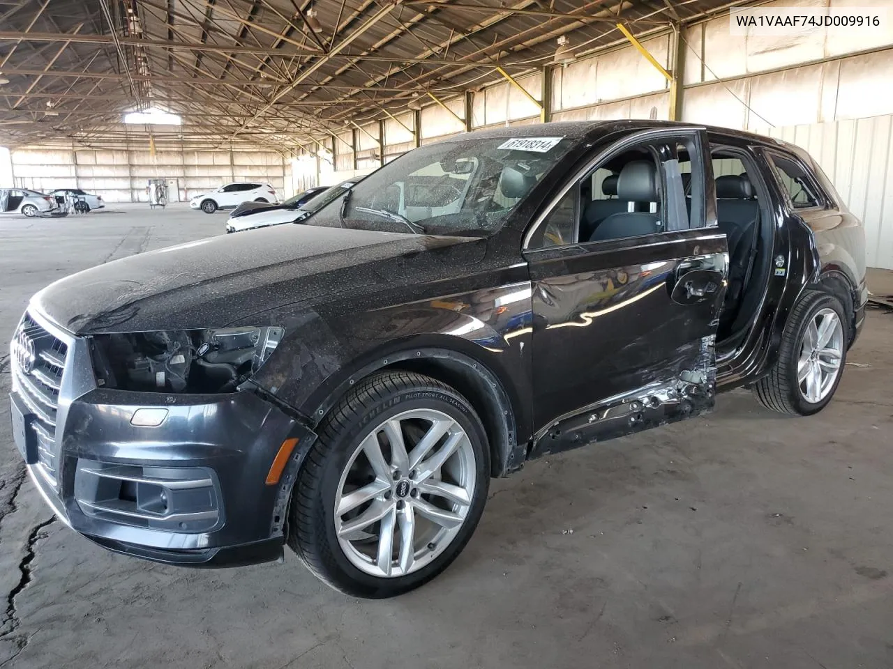 WA1VAAF74JD009916 2018 Audi Q7 Prestige