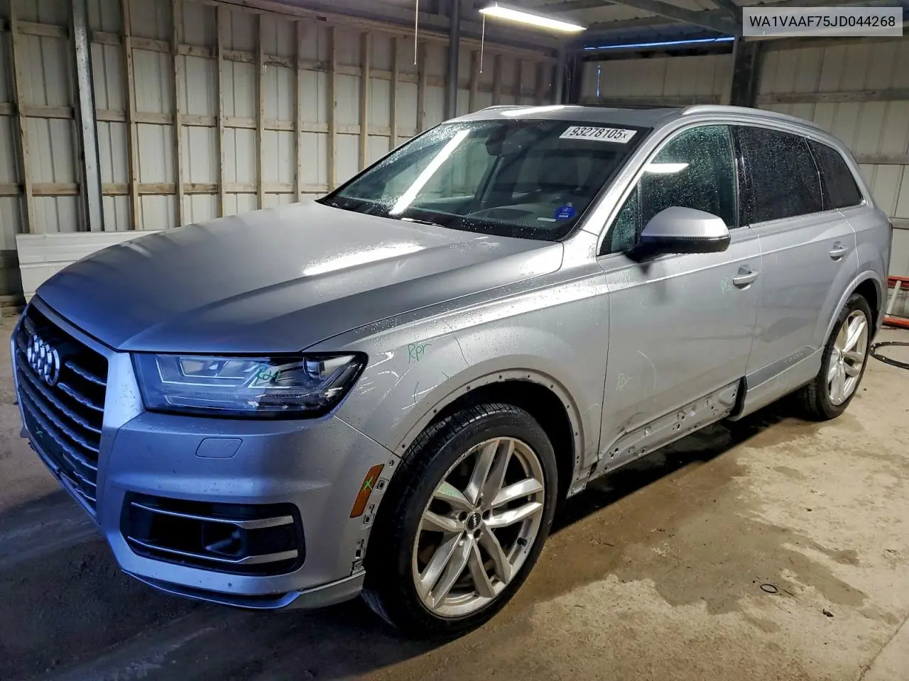 WA1VAAF75JD044268 2018 Audi Q7 Prestige