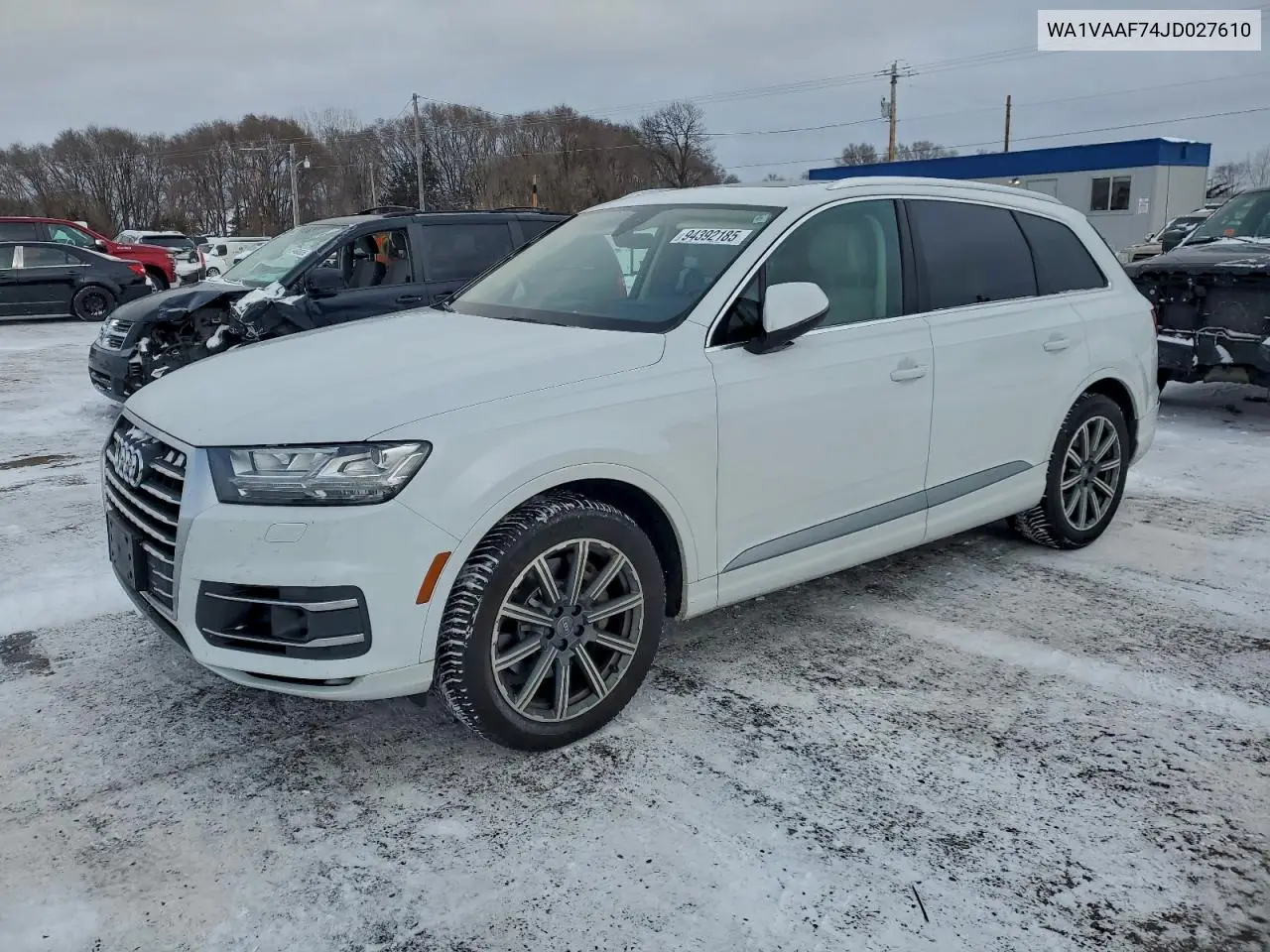 WA1VAAF74JD027610 2018 Audi Q7 Prestige