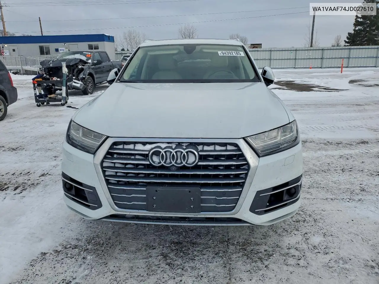 WA1VAAF74JD027610 2018 Audi Q7 Prestige