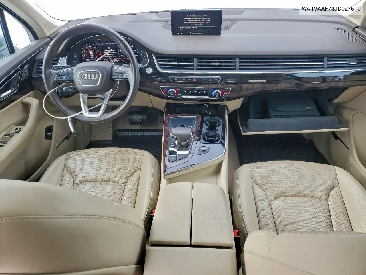 WA1VAAF74JD027610 2018 Audi Q7 Prestige