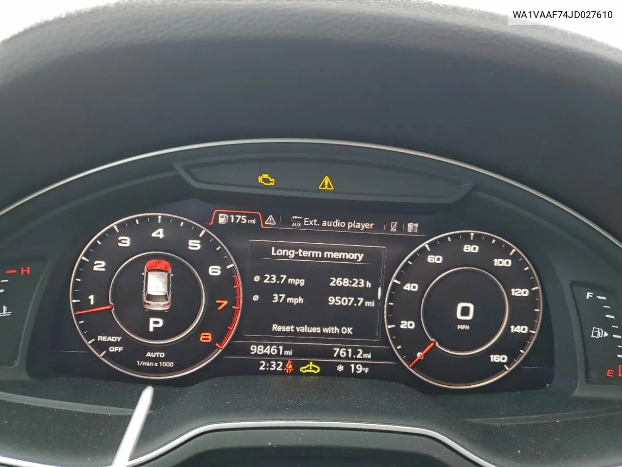 WA1VAAF74JD027610 2018 Audi Q7 Prestige