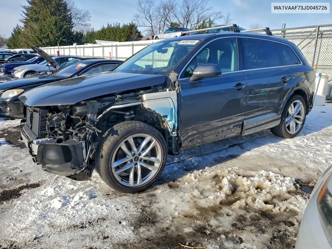 WA1VAAF73JD045726 2018 Audi Q7 Prestige