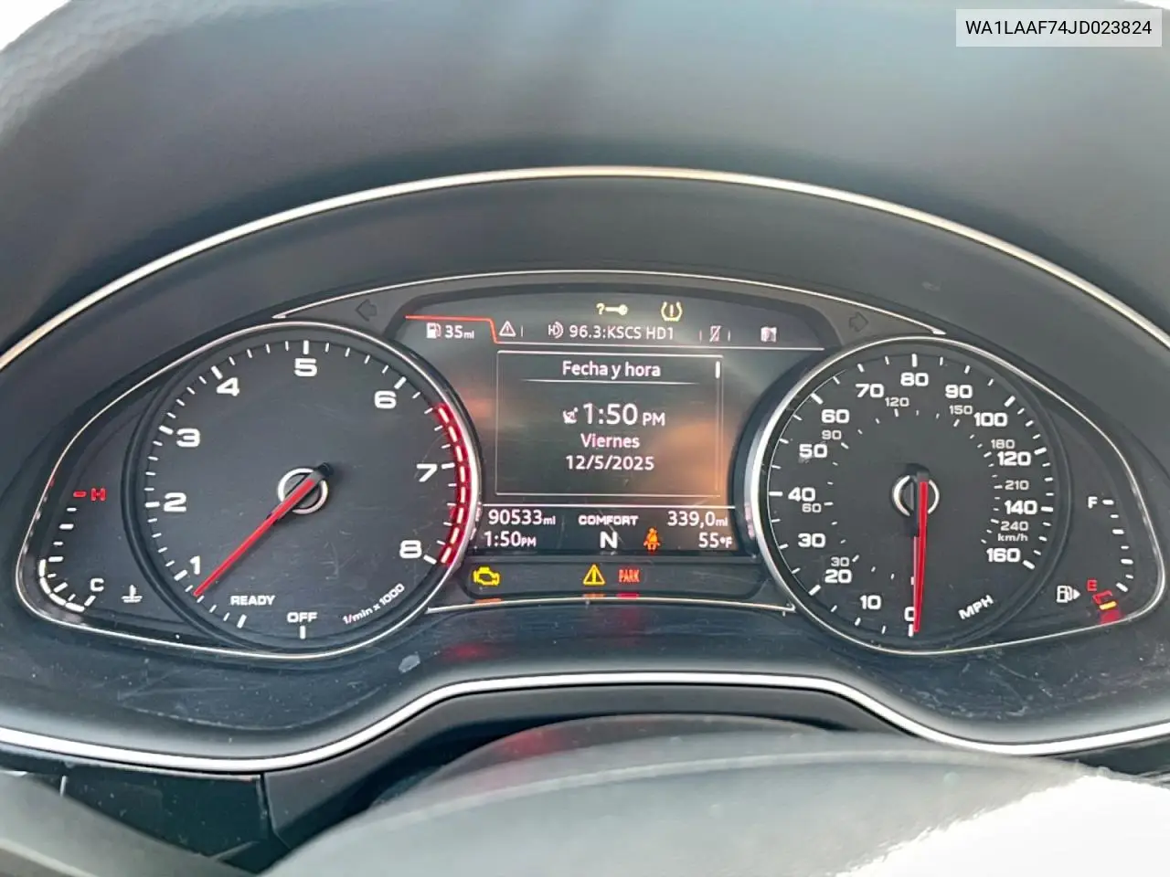 WA1LAAF74JD023824 2018 Audi Q7 Premium Plus
