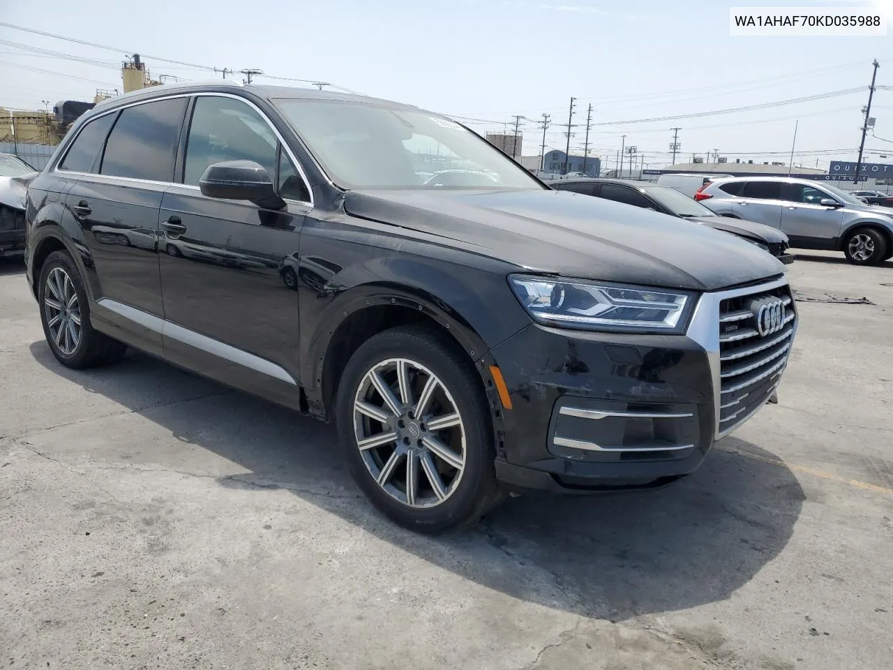 WA1AHAF70KD035988 2019 Audi Q7 Premium