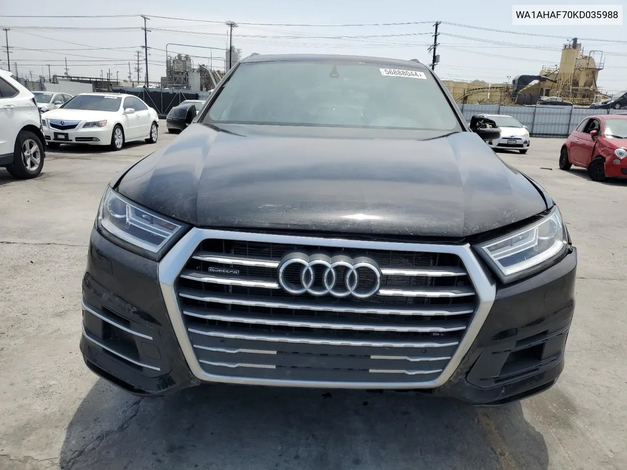 2019 Audi Q7 Premium VIN: WA1AHAF70KD035988 Lot: 56888044