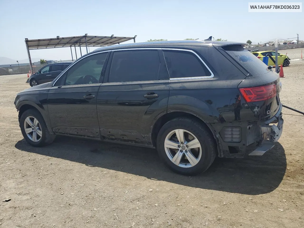 2019 Audi Q7 Premium VIN: WA1AHAF78KD036323 Lot: 59371794