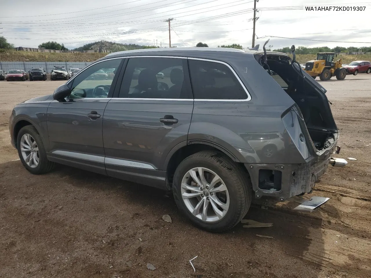 2019 Audi Q7 Premium VIN: WA1AHAF72KD019307 Lot: 60390914