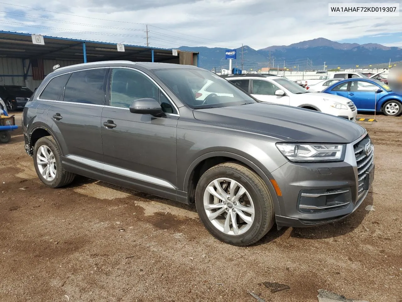 2019 Audi Q7 Premium VIN: WA1AHAF72KD019307 Lot: 60390914