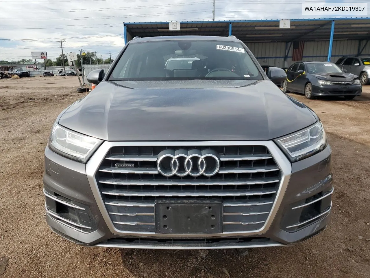 WA1AHAF72KD019307 2019 Audi Q7 Premium