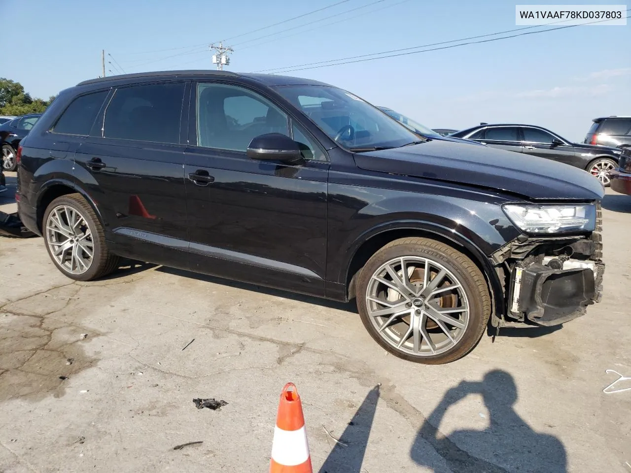 2019 Audi Q7 Prestige VIN: WA1VAAF78KD037803 Lot: 68504934