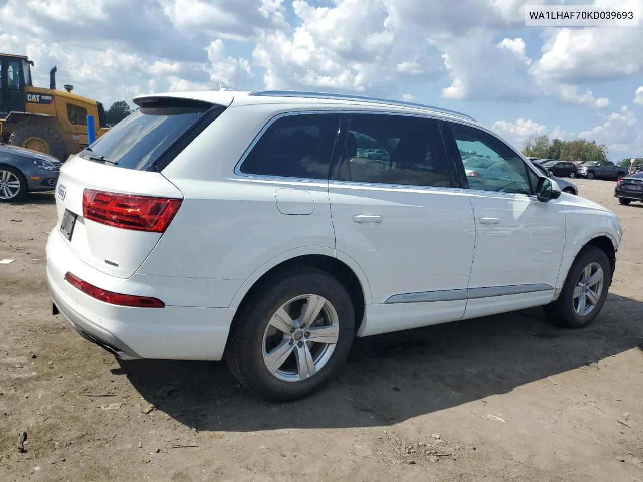 2019 Audi Q7 Premium Plus VIN: WA1LHAF70KD039693 Lot: 71352524