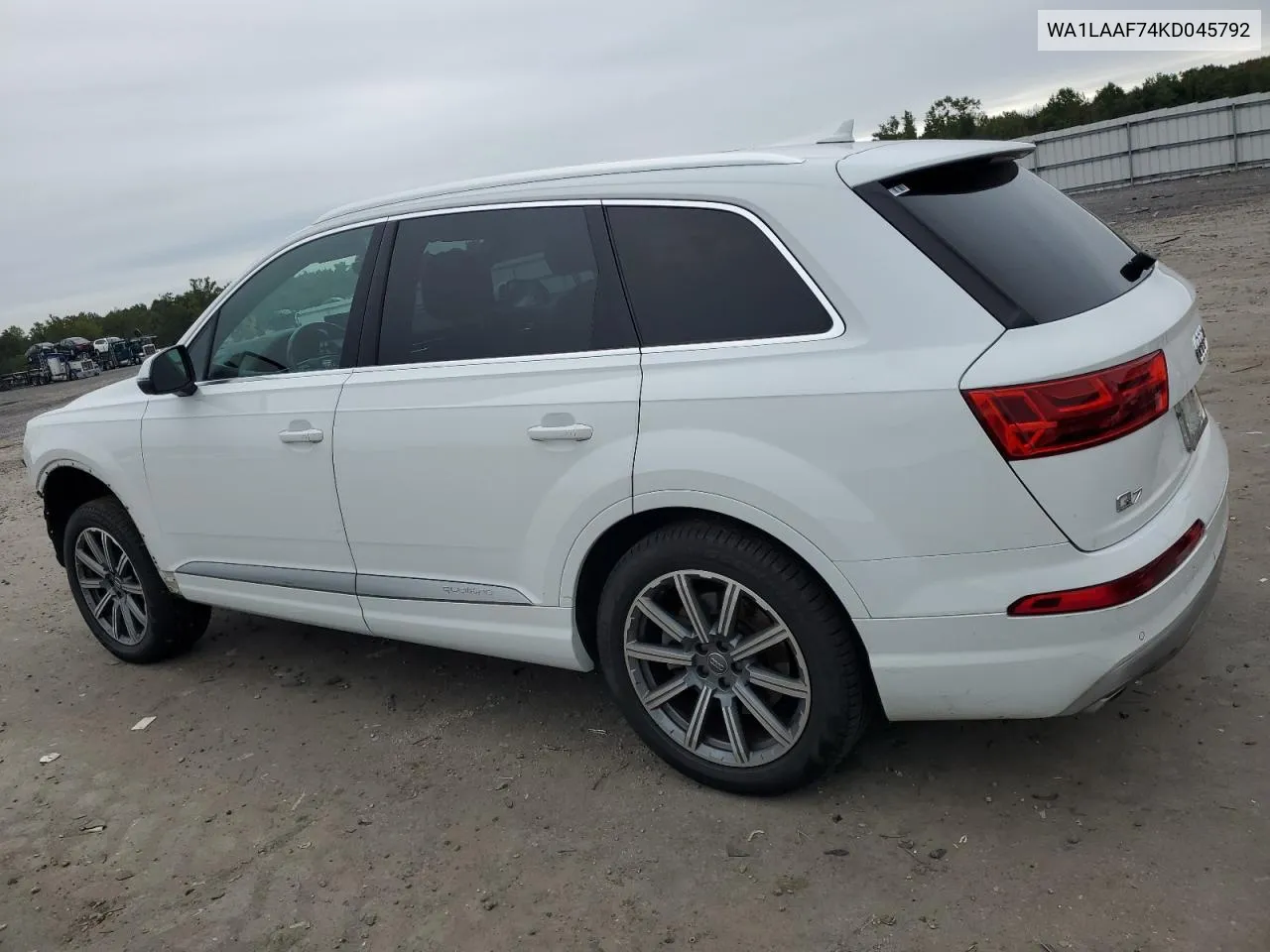 2019 Audi Q7 Premium Plus VIN: WA1LAAF74KD045792 Lot: 72773224