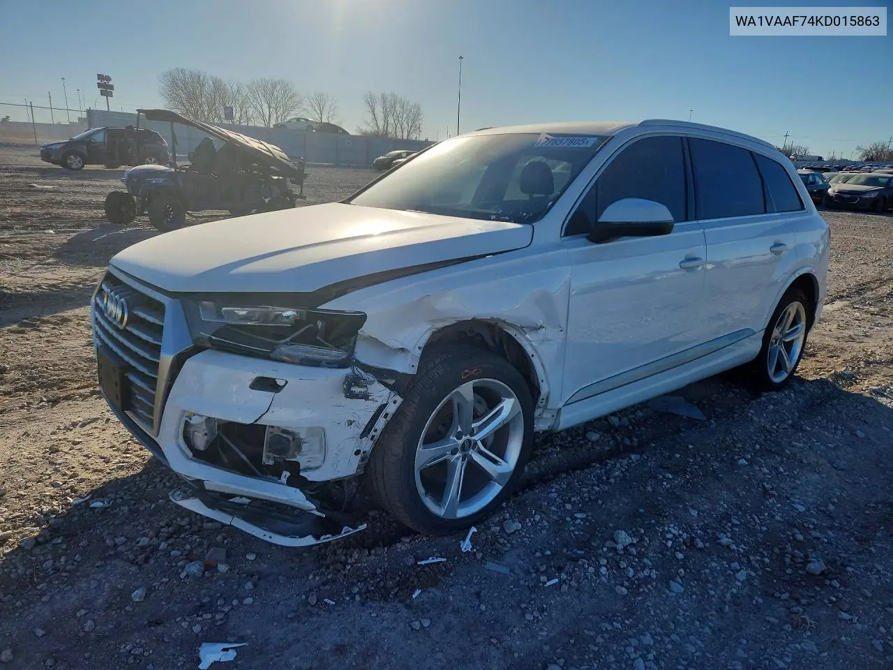 WA1VAAF74KD015863 2019 Audi Q7 Prestige