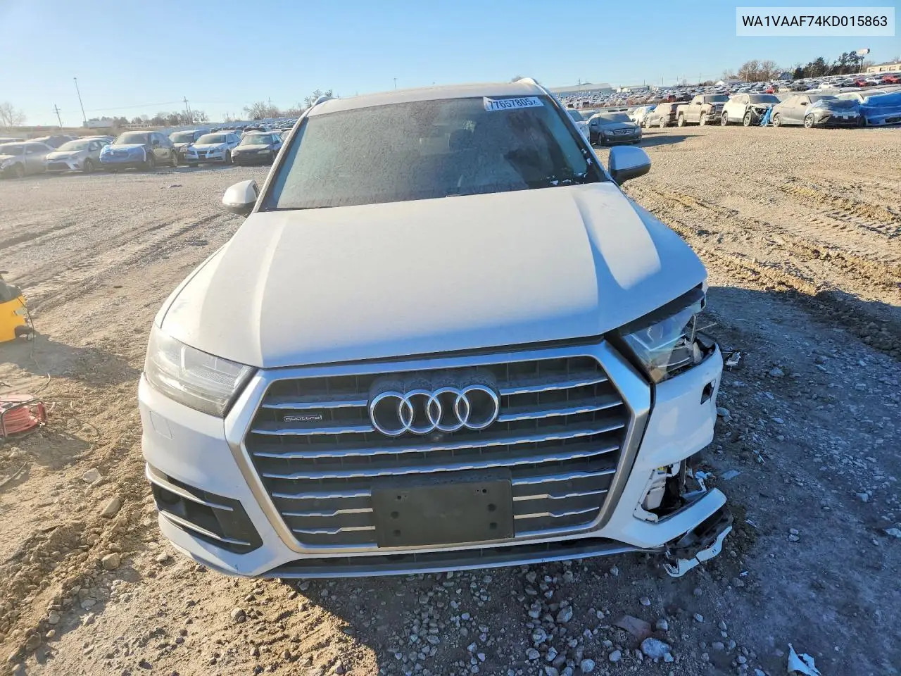 WA1VAAF74KD015863 2019 Audi Q7 Prestige