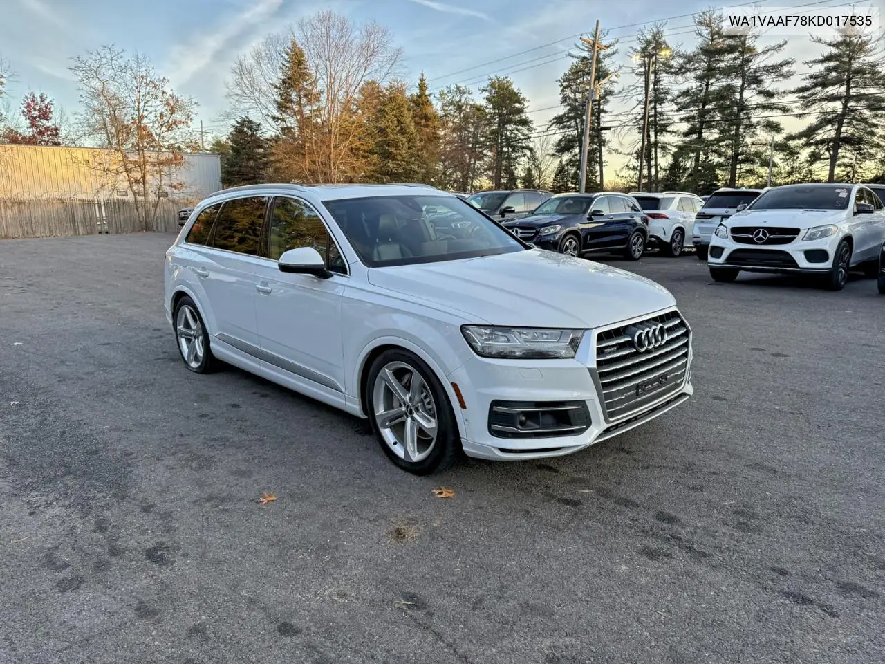WA1VAAF78KD017535 2019 Audi Q7 Prestige