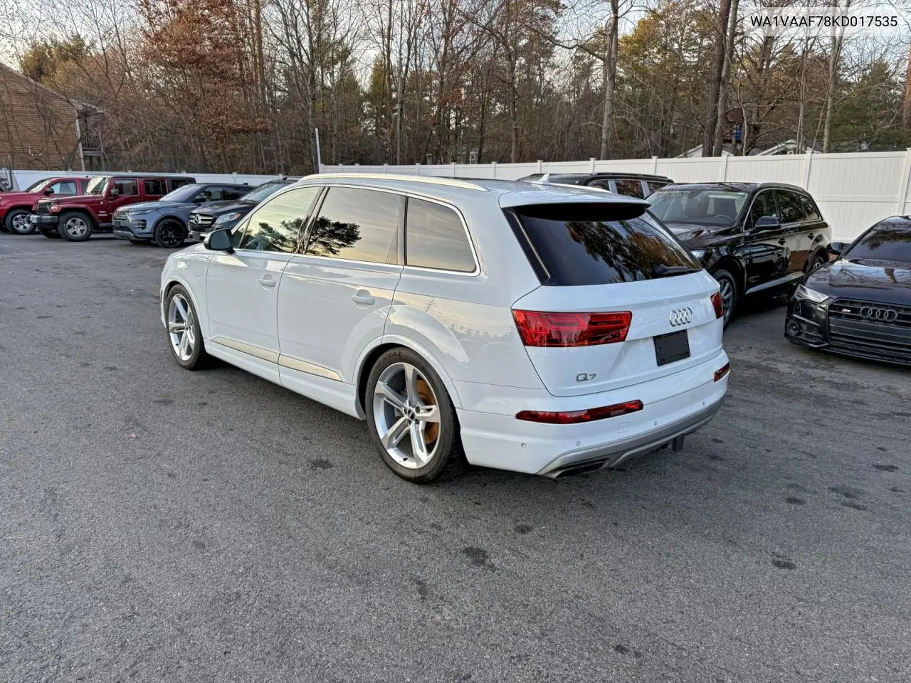 WA1VAAF78KD017535 2019 Audi Q7 Prestige
