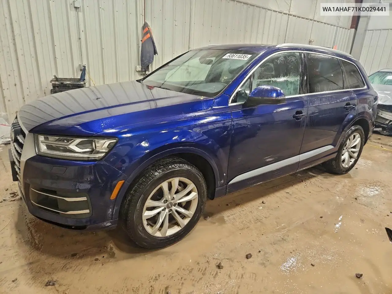 WA1AHAF71KD029441 2019 Audi Q7 Premium