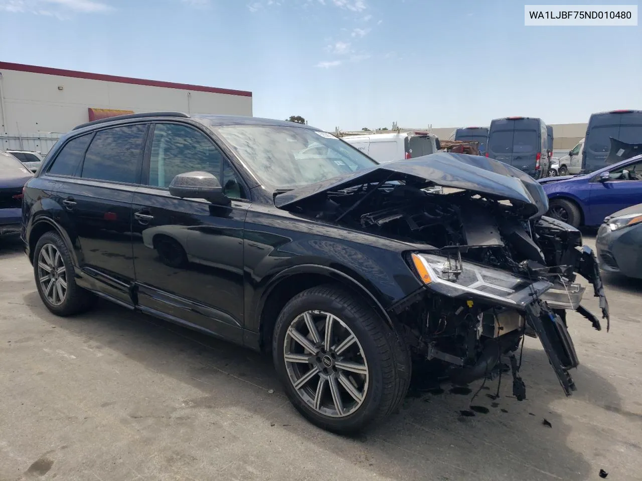 WA1LJBF75ND010480 2022 Audi Q7 Premium Plus