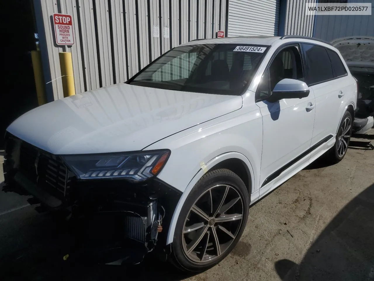 2023 Audi Q7 Premium Plus VIN: WA1LXBF72PD020577 Lot: 56491524