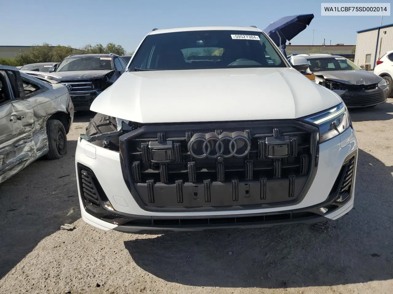 2025 Audi Q7 Premium Plus VIN: WA1LCBF75SD002014 Lot: 59527304