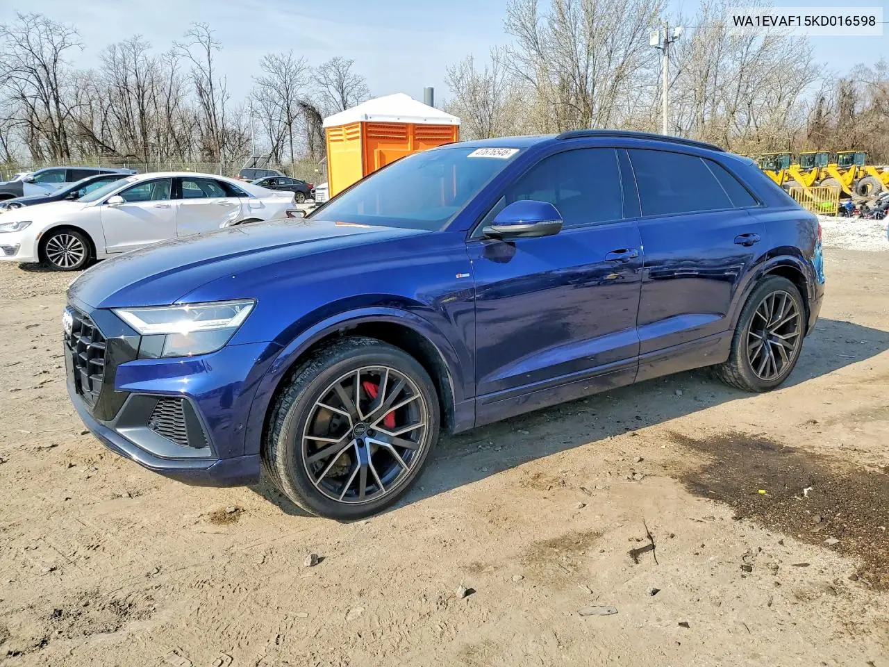 2019 Audi Q8 Premium Plus S-Line VIN: WA1EVAF15KD016598 Lot: 47676546