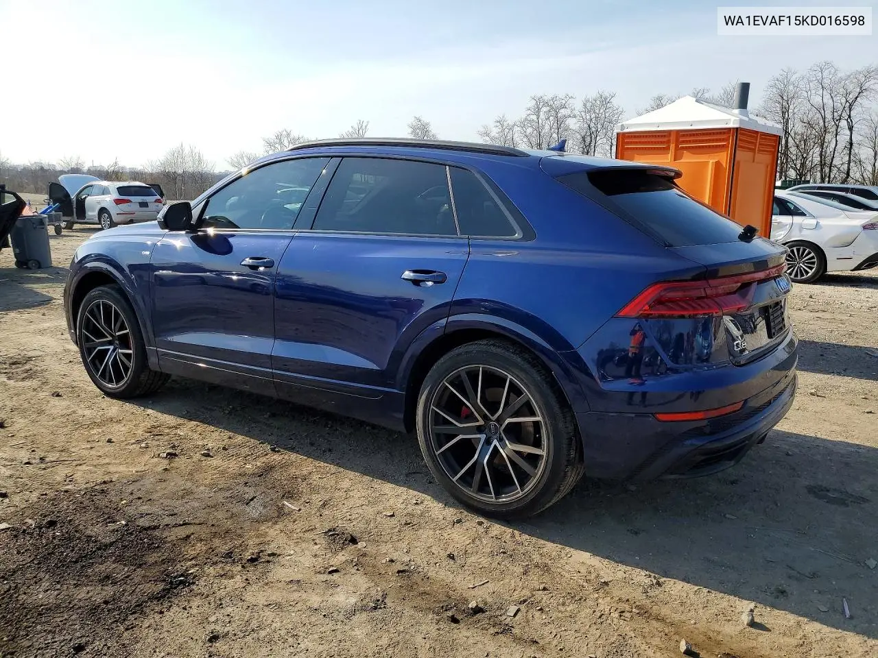 2019 Audi Q8 Premium Plus S-Line VIN: WA1EVAF15KD016598 Lot: 47676546